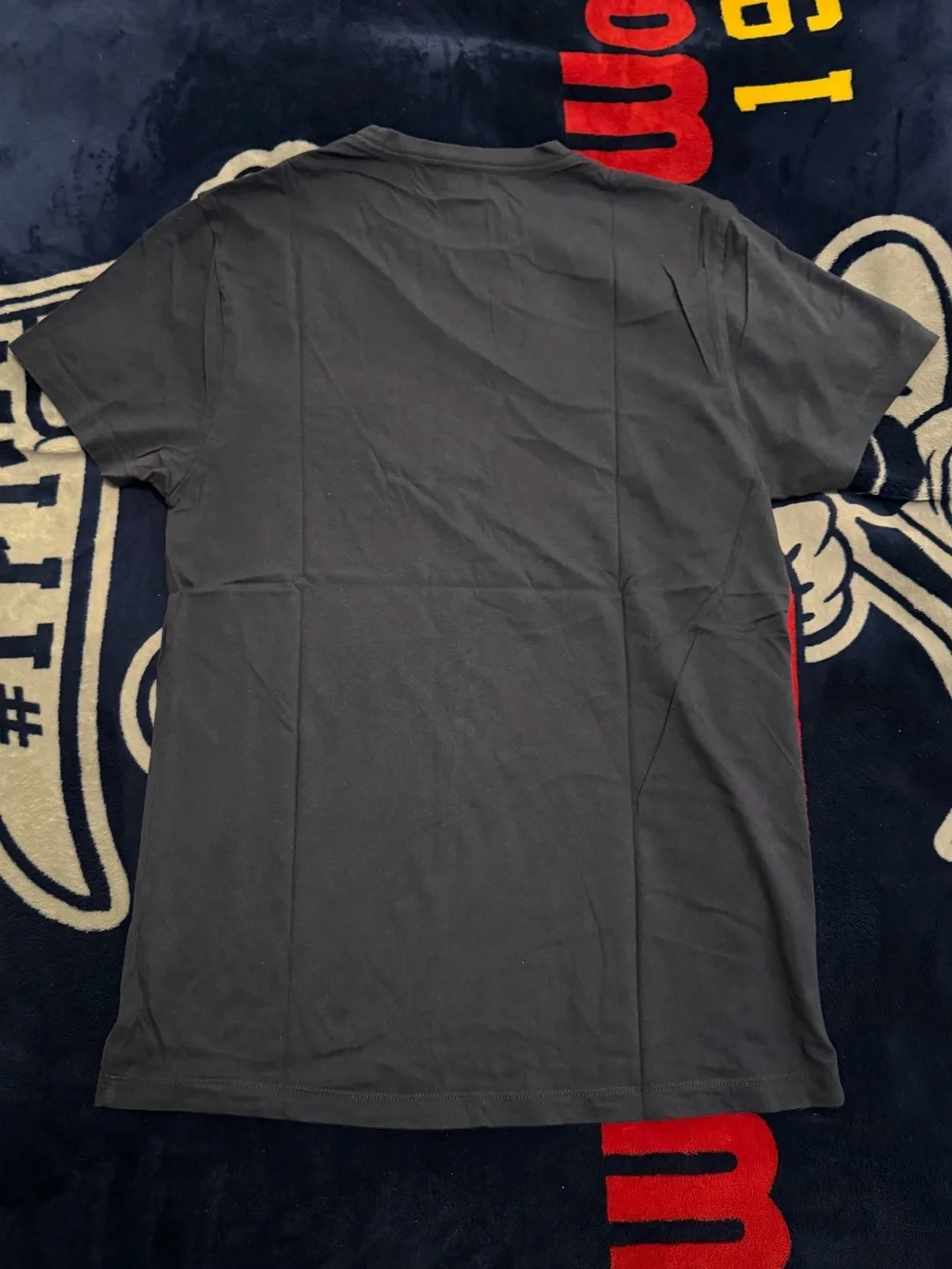 J. Crew Slim-Washed Pocket Crewneck T-Shirt Navy Blue Men’s Large L 100% Cotton